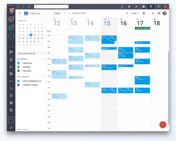 How To Sync Multiple Gmail Calendars (For Viewing & Editing) - Blog - Shift