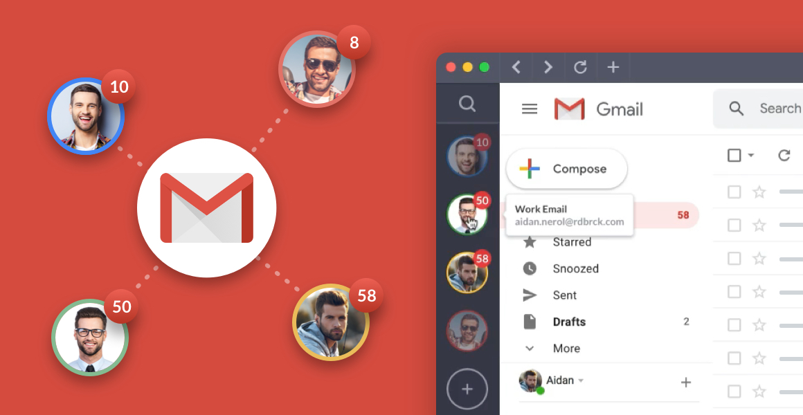 Gmail Login to Multiple accounts: How to login to another Gmail account or  with a new account - Smartprix