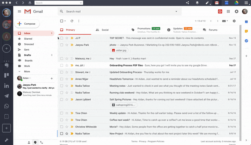 how can i create an email template in gmail