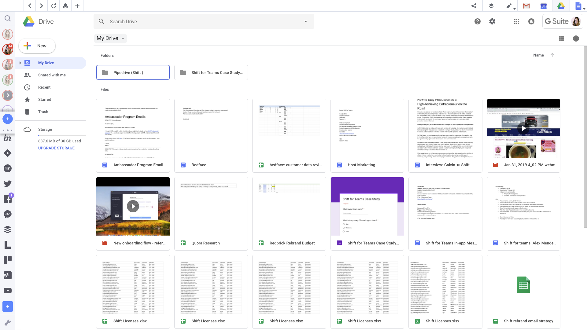 google drive vs dropbox for mac harddrive space