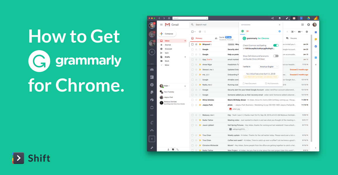 chrome grammarly