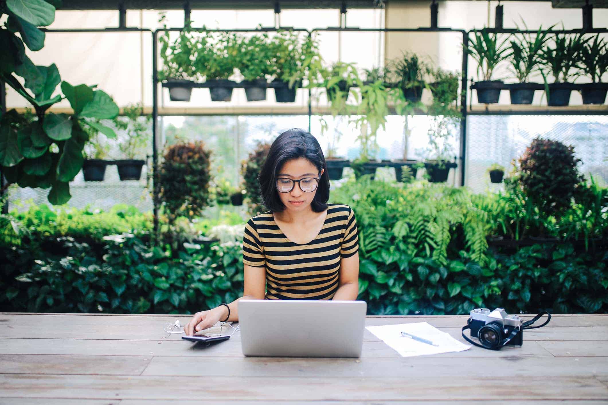 Office greens are the gateway to mindfulness.