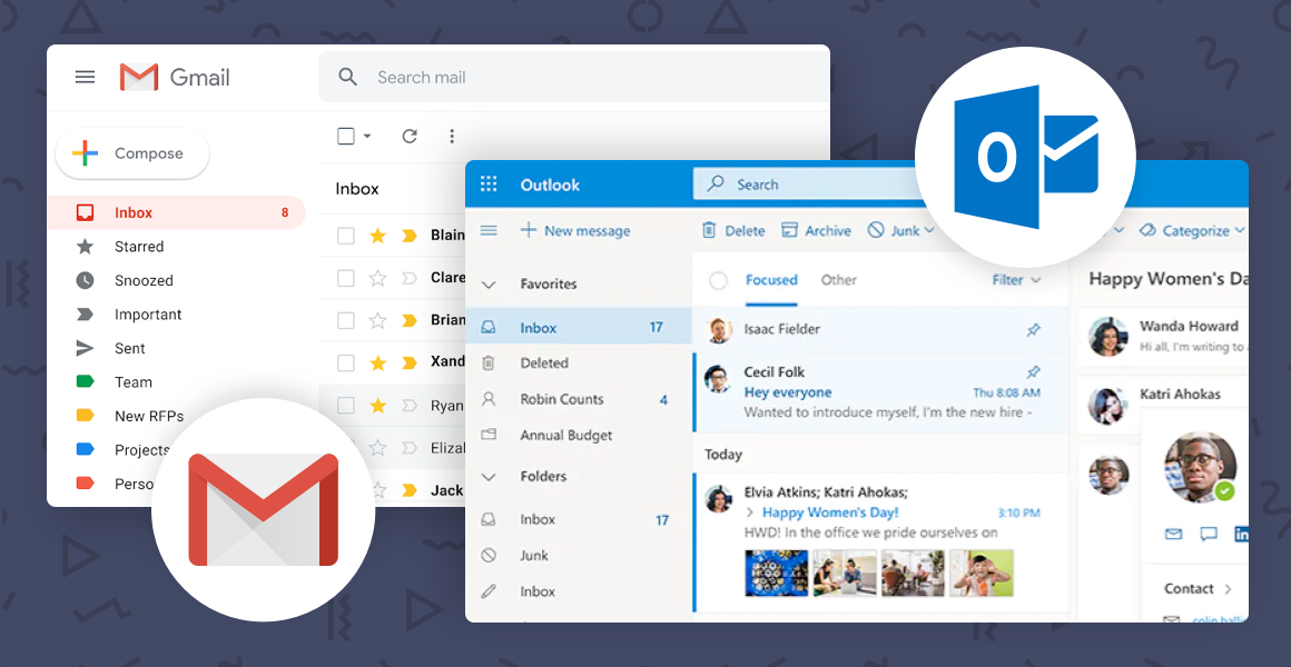 outlook 2019 gmail