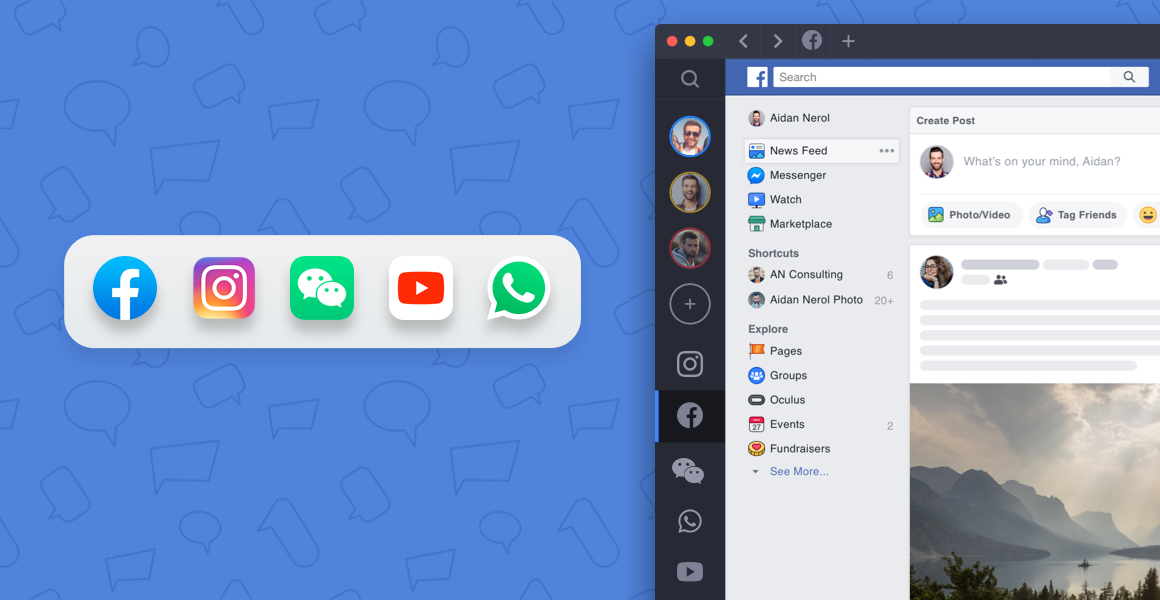 How to Manage Multiple Facebook Messenger Accounts - Blog - Shift