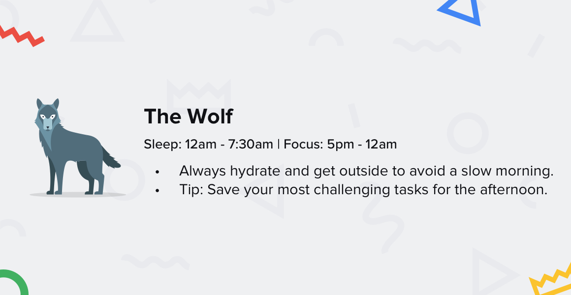 What your chronotype says about your sleep patterns, productivity &  personality — Calm Blog